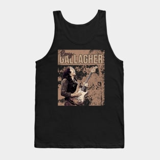 Rory Gallagher // Brown vintage // Poster Tank Top